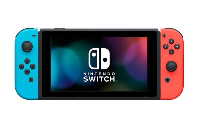 Nintendo Switch with Neon Blue and Red Joy-Con Bundle (JP Edition) Powever Exclusive Bundle