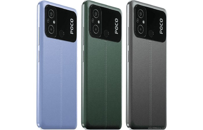 Specifications of Poco C55