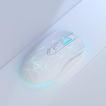 White Gaming Mouse Wireless