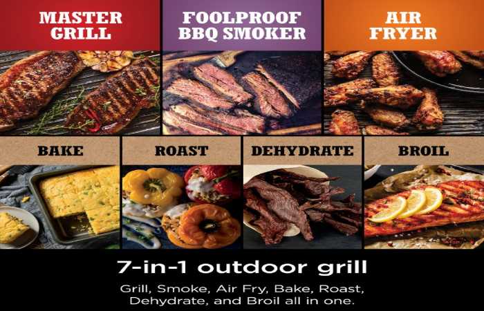 Features of Ninja Woodfire Grill