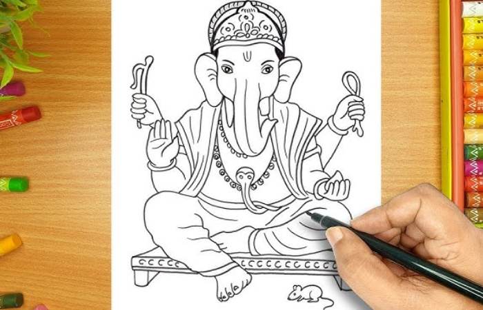 Easy Drawing_9nrbw1r526g= Ganesh Ji