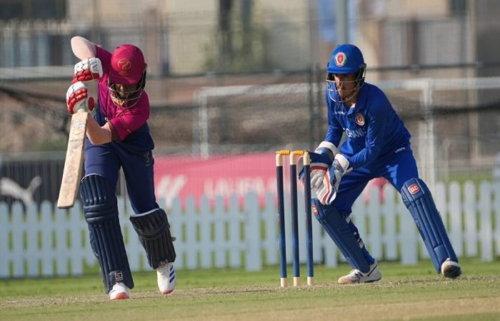 Playing Squad of United Arab Emirates and Afghanistan